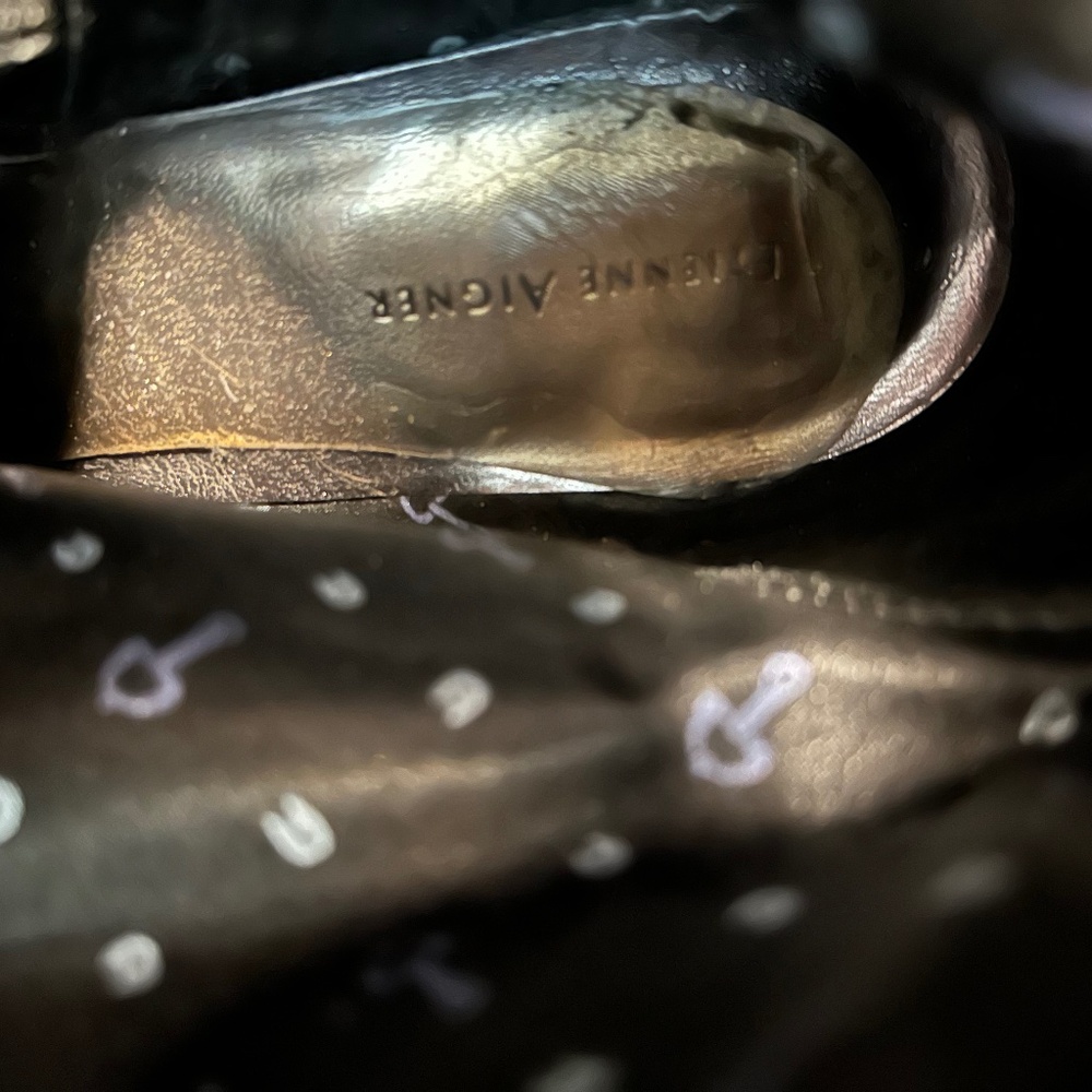 Etenne Aigner Leather riding boots